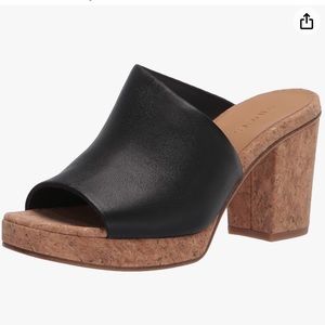 Vince - Wyatt platform sandal, black